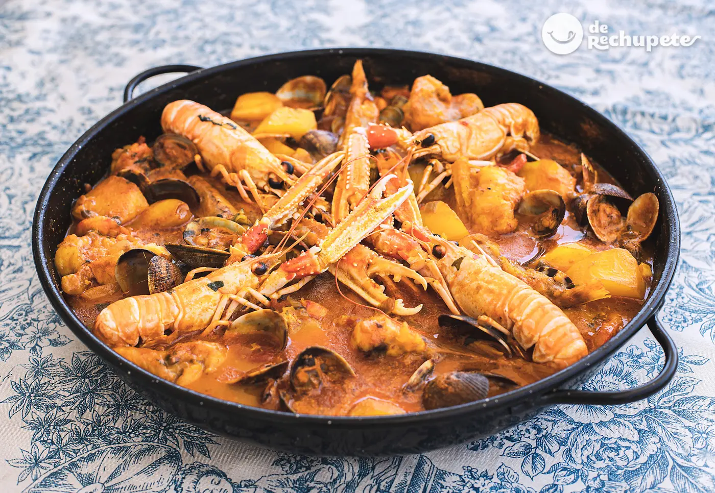 Suquet de pescado, plato tipico en Peñiscola