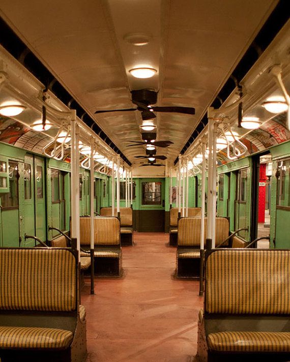 de paseo por manhattan - trenes vintage de Nueva York